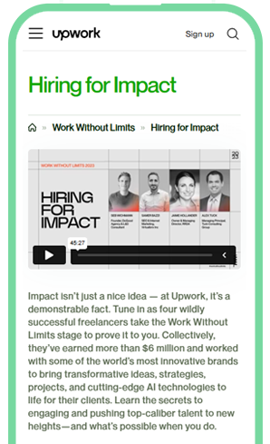 Featured - Upwork Conference